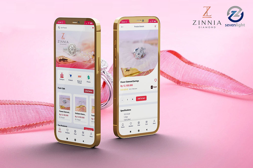 Aplikasi Mobile Zinnia Diamond