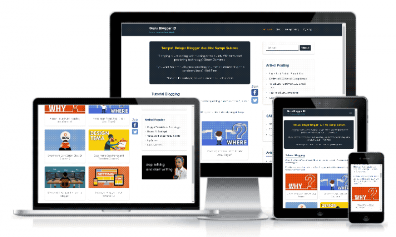 Website Sekolah Interaktif dan Mudah diakses di Depok