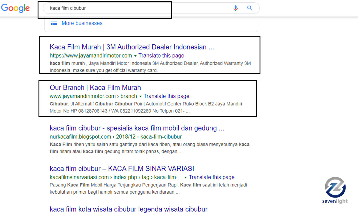 SEO Jaya Mandiri Motor