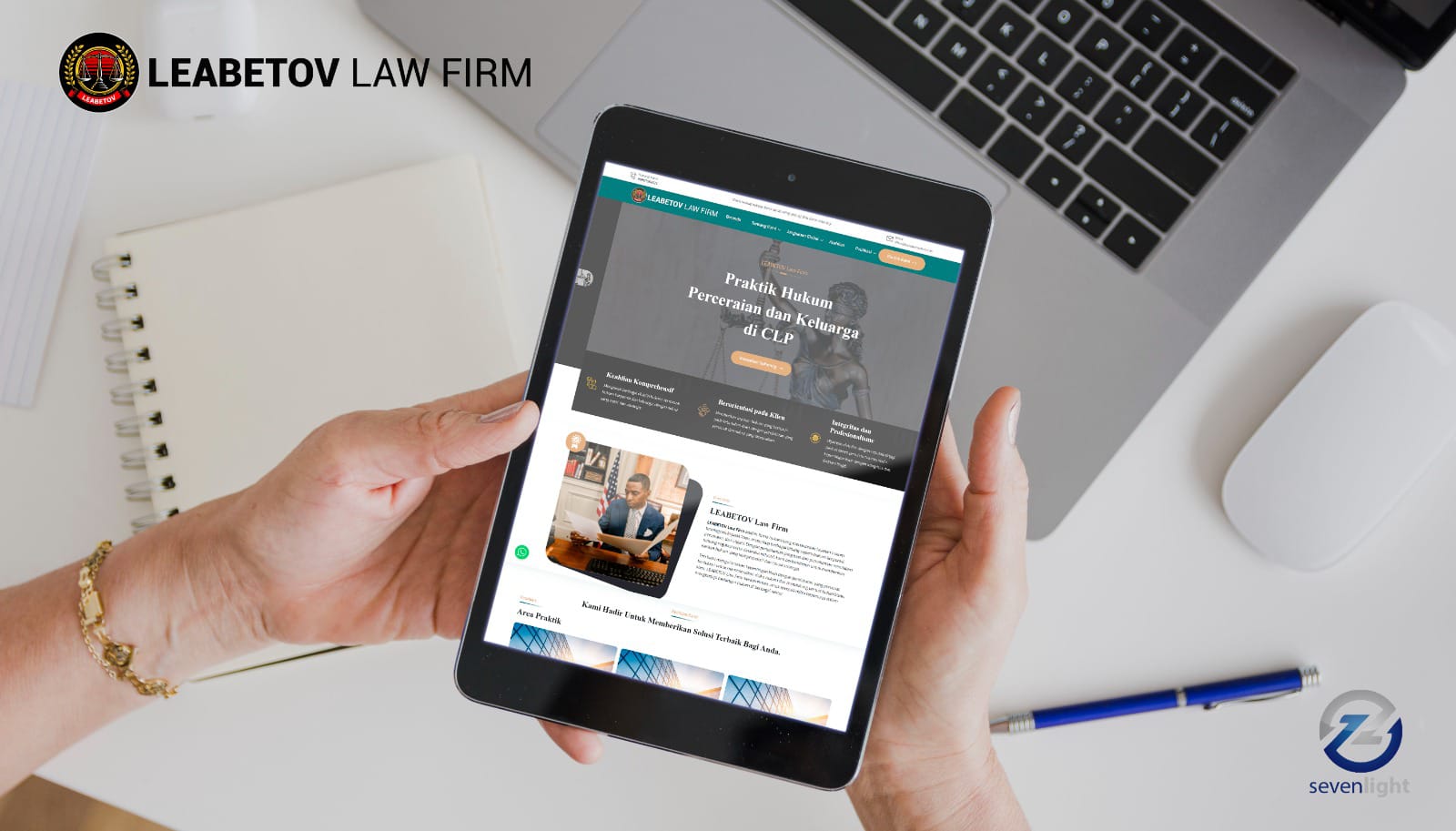 Website Leabetov Law Firm