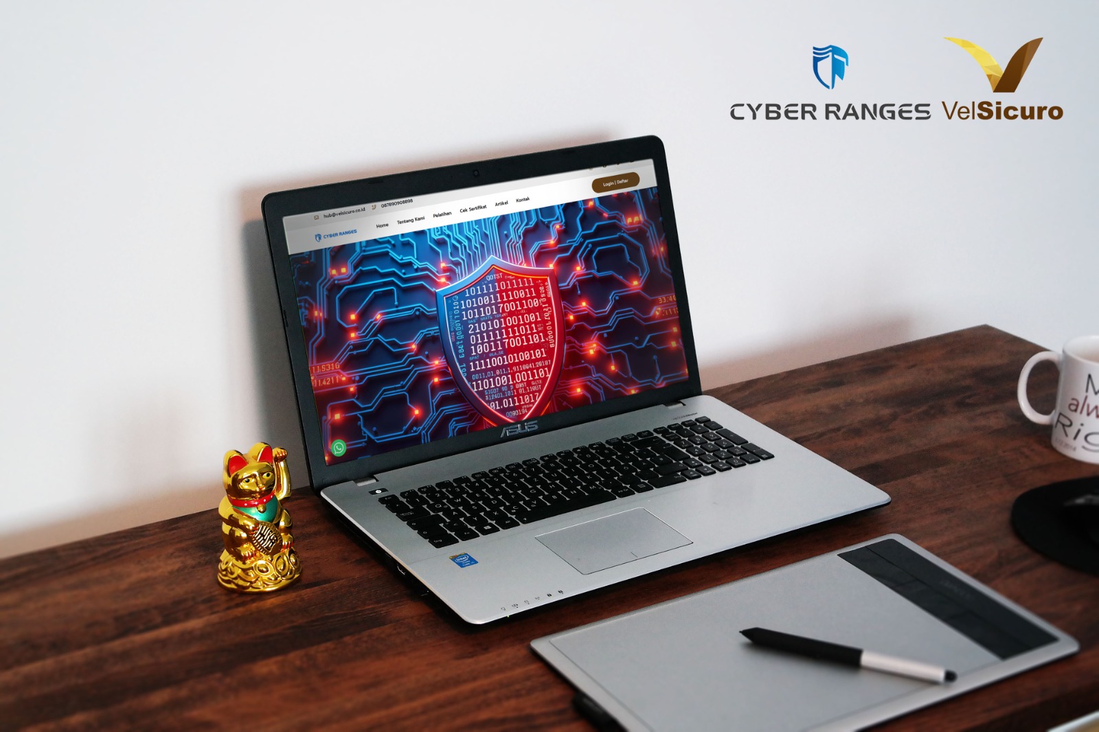 Website Cyberranges-Velsicuro